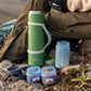 GSI Outdoors Glacier insulated travel stack container set used outdoors with food containers