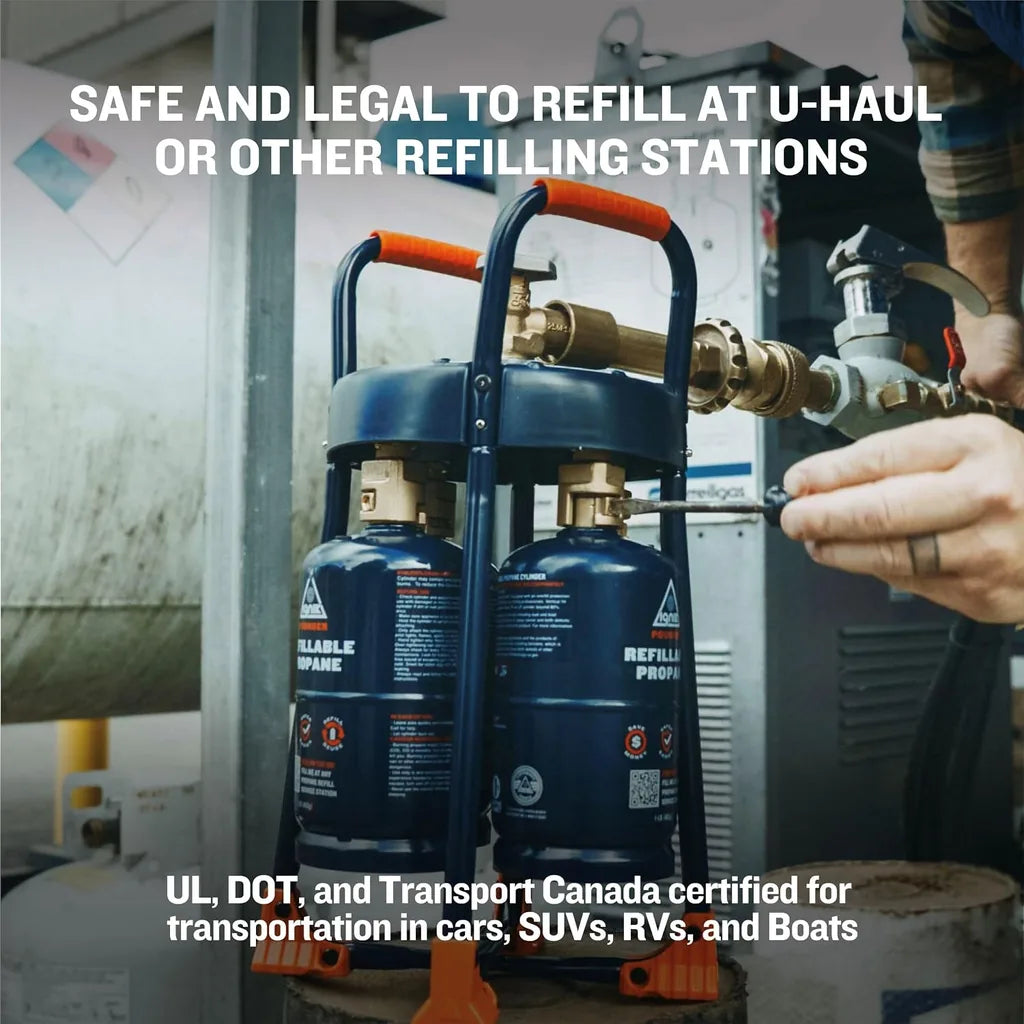 Ignik TapRack 4 Refillable Propane System
