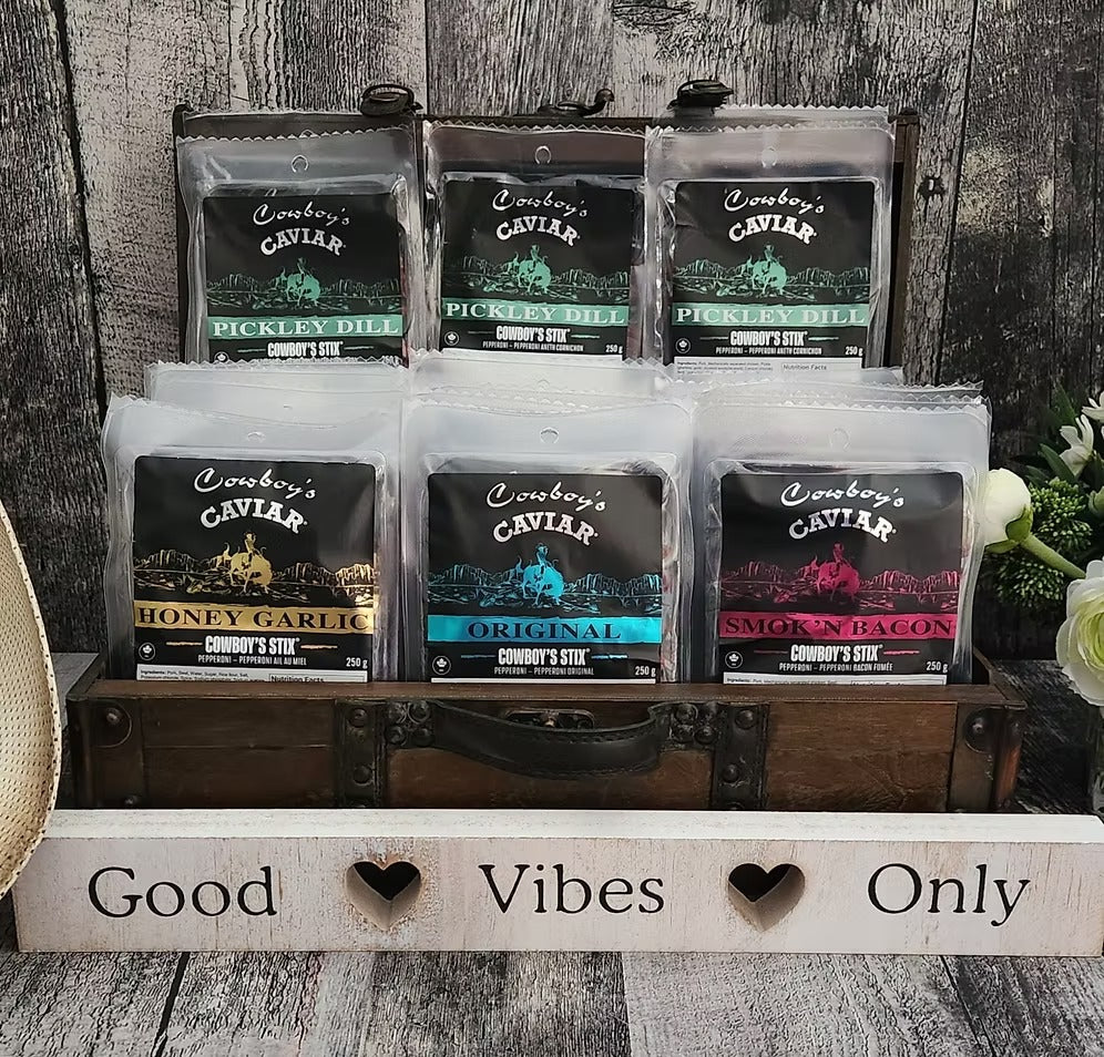 Cowboy's Caviar Mini Stix Pepps - 250g