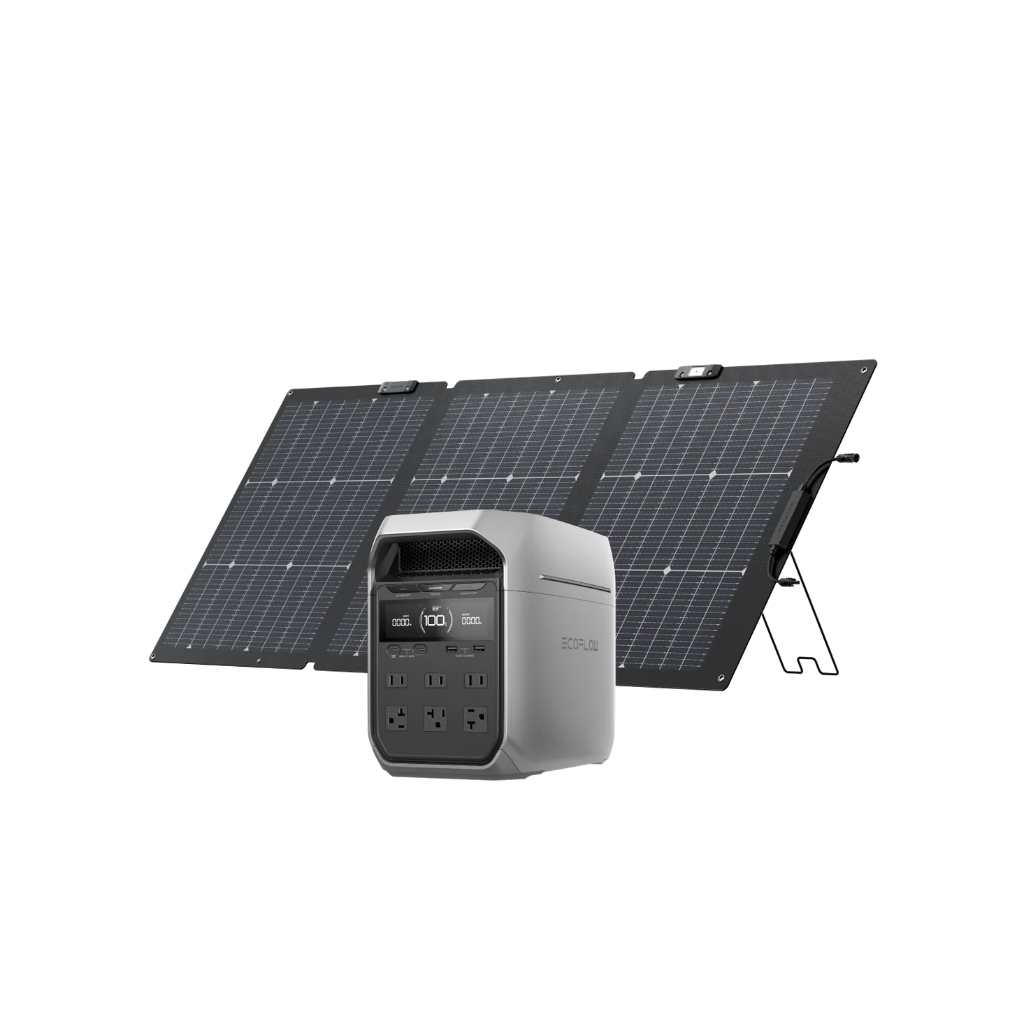 EcoFlow Delta 3 Plus Solar Generator (220W Panels)