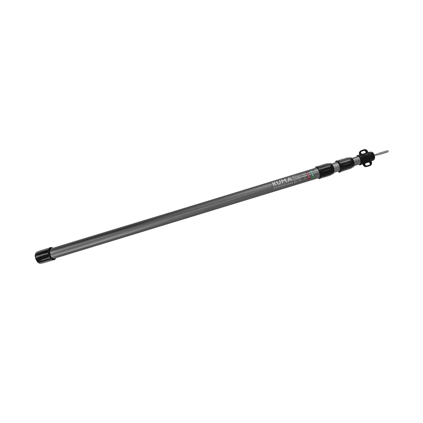 Kuma Aluminum Awning Pole w/ Guyline & Ground Peg