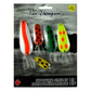 Len Thompson Original Series Kit with 5 spoon fishing lures in sizes No. 2, 1, 0, 00 and 8