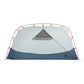 Side profile view of MSR Hubba Hubba HD 3-Person Tent body showing rectangular floor plan, 42-inch peak height and dual door entry