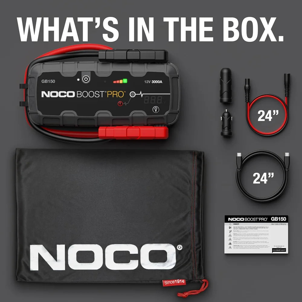 NOCO GB150 Boost 12V 3000A Jump Starter