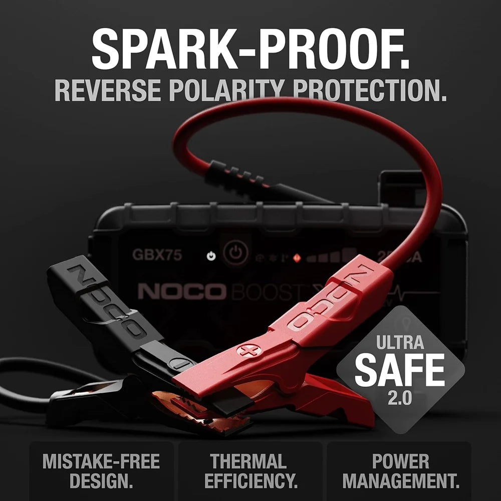NOCO GBX75 Boost X 12V 2500A Jump Starter