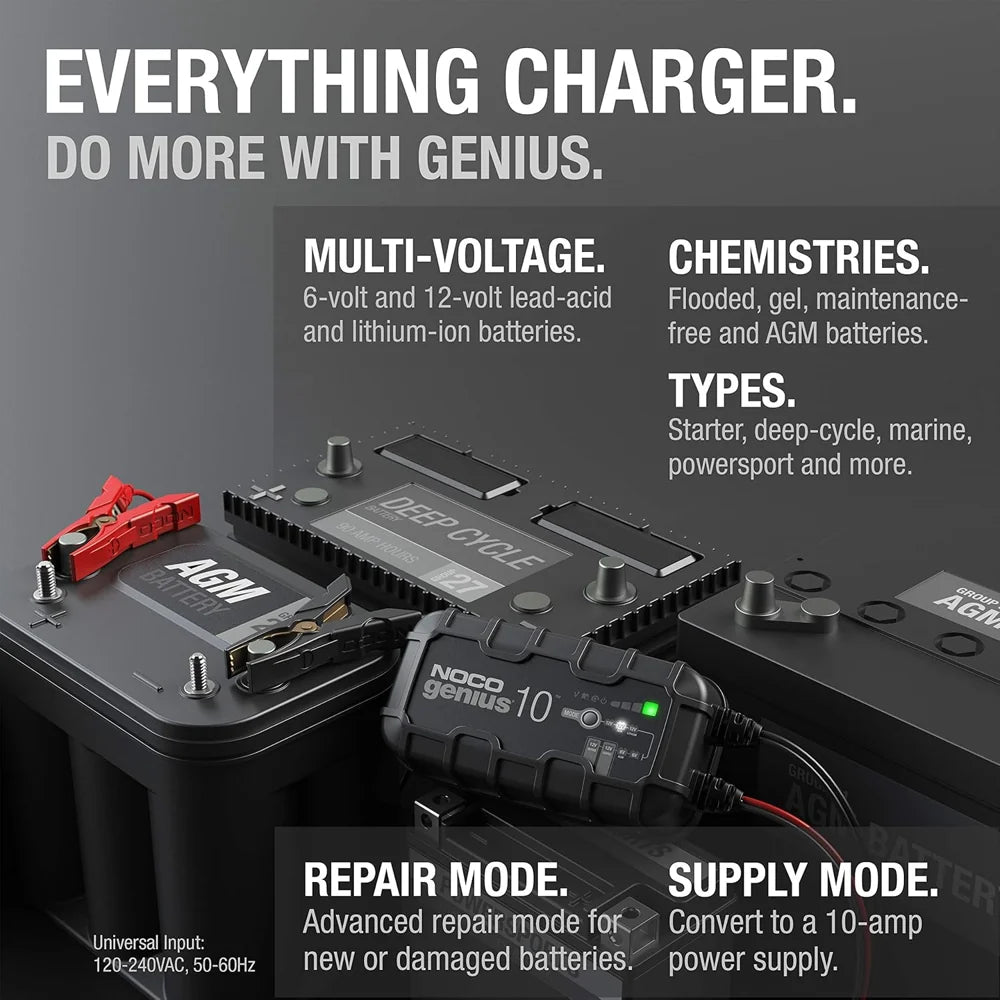 NOCO GENIUS10 10A Battery Charger