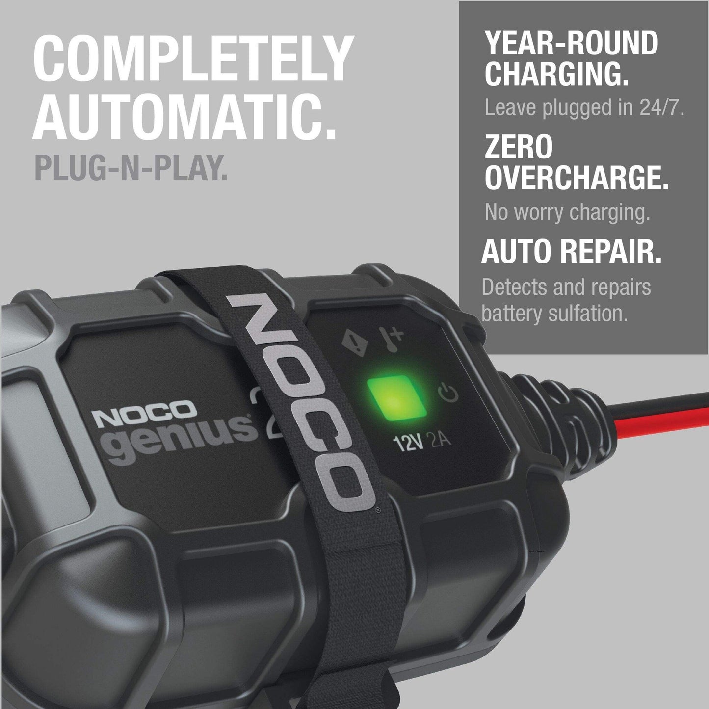 NOCO GENIUS2D 2A Direct-Mount Battery Charger