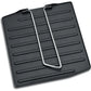 Primus griddle plate back view with folding handle for compact camping cookware