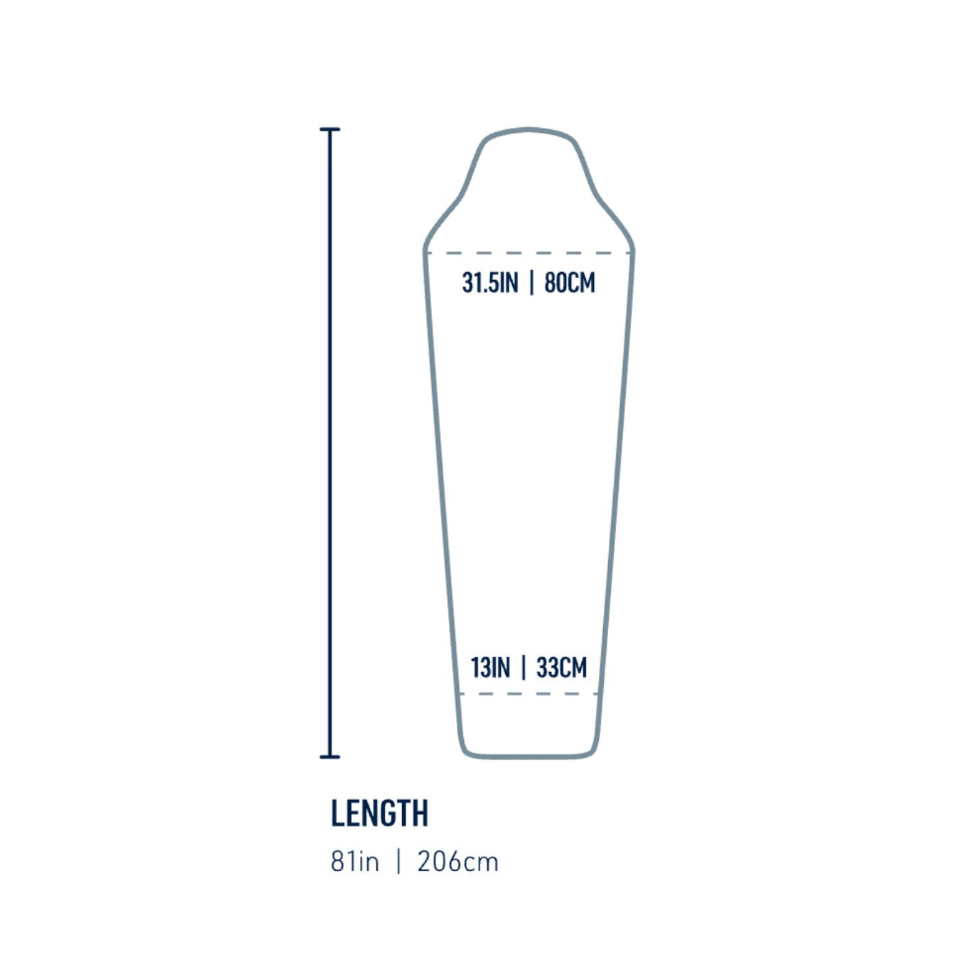 Sea to Summit Silk Blend Sleeping Bag Liner - Mummy - Standard