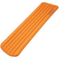 Rab Hypersphere Ultra 7.5 orange sleeping mat angled view showing structure and thickness