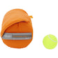 Rab Hypersphere Ultra 7.5 sleeping mat packed in stuff sack next to tennis ball for size reference front view