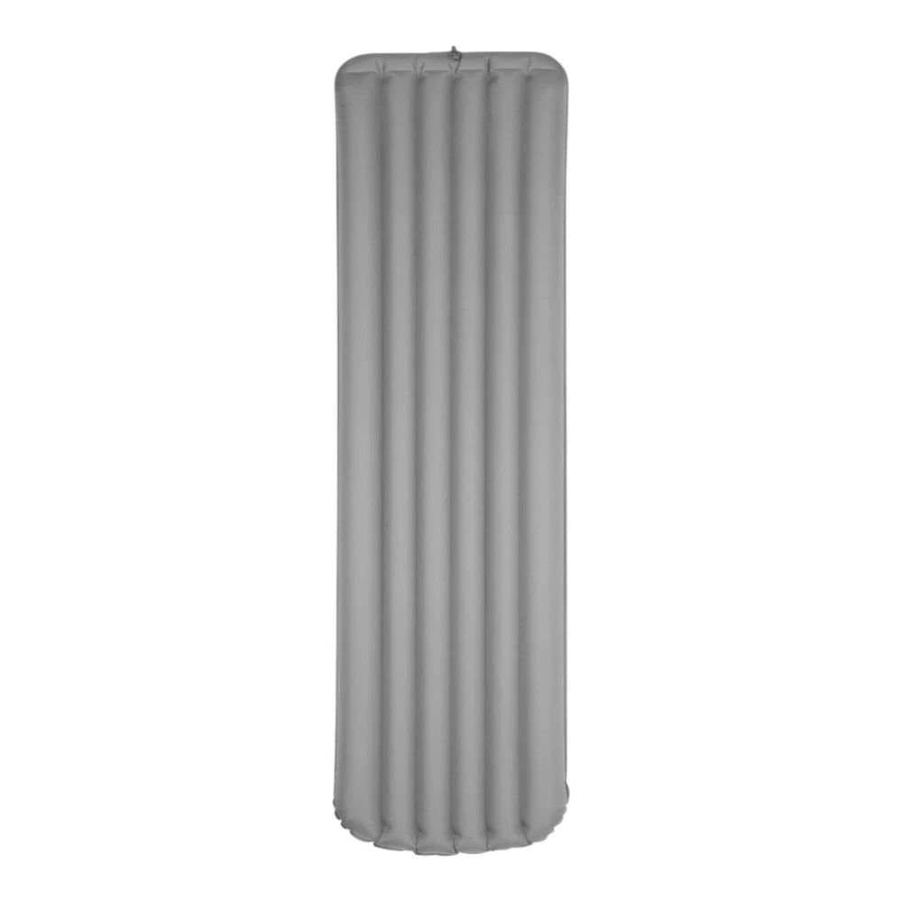 Rab Hypersphere Ultra 7.5 inflatable sleeping mat underside  in grey laid flat showing full length
