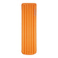 Rab Hypersphere Ultra 7.5 inflatable sleeping mat in orange laid flat showing air chambers