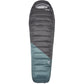 Rab Radeon -6°C sleeping bag front view grey teal insulated mummy sleeping bag cold weather