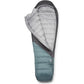 Rab Radeon -6°C sleeping bag open view showing inner lining insulation hood and zip design
