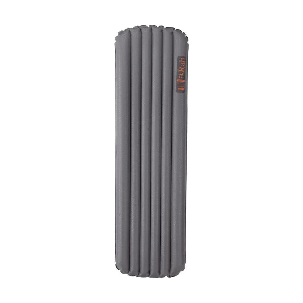 Rab Stratosphere 4 sleeping mat laid flat showing full length and baffles