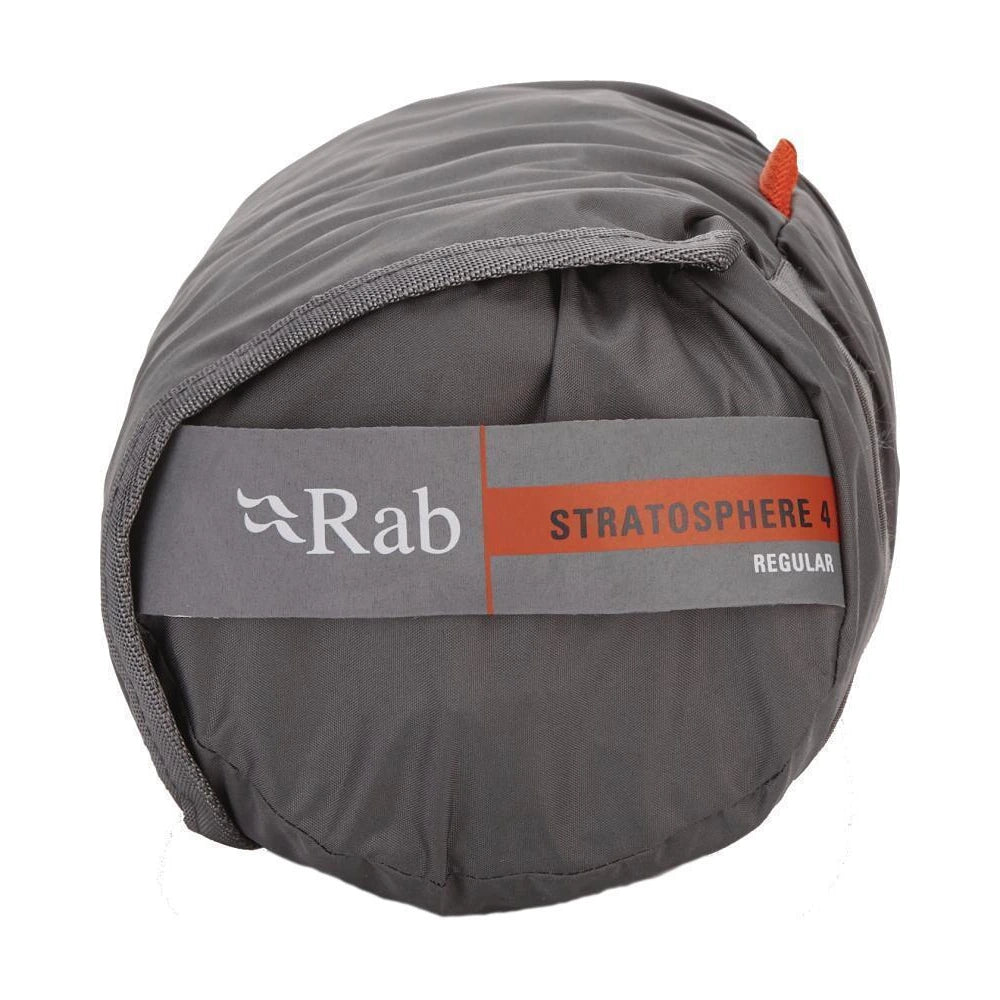 Rab Stratosphere 4 sleeping mat packed into compact stuff sack