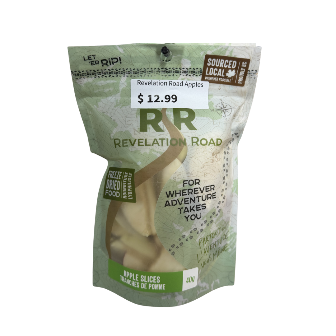 Revelation Road freeze dried apple slices front package view