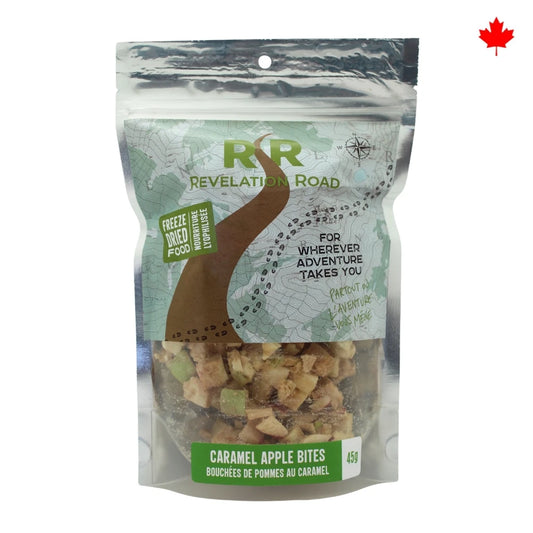 Revelation Road Caramel Apple Bites – 45g Freeze-Dried Sweet Snack