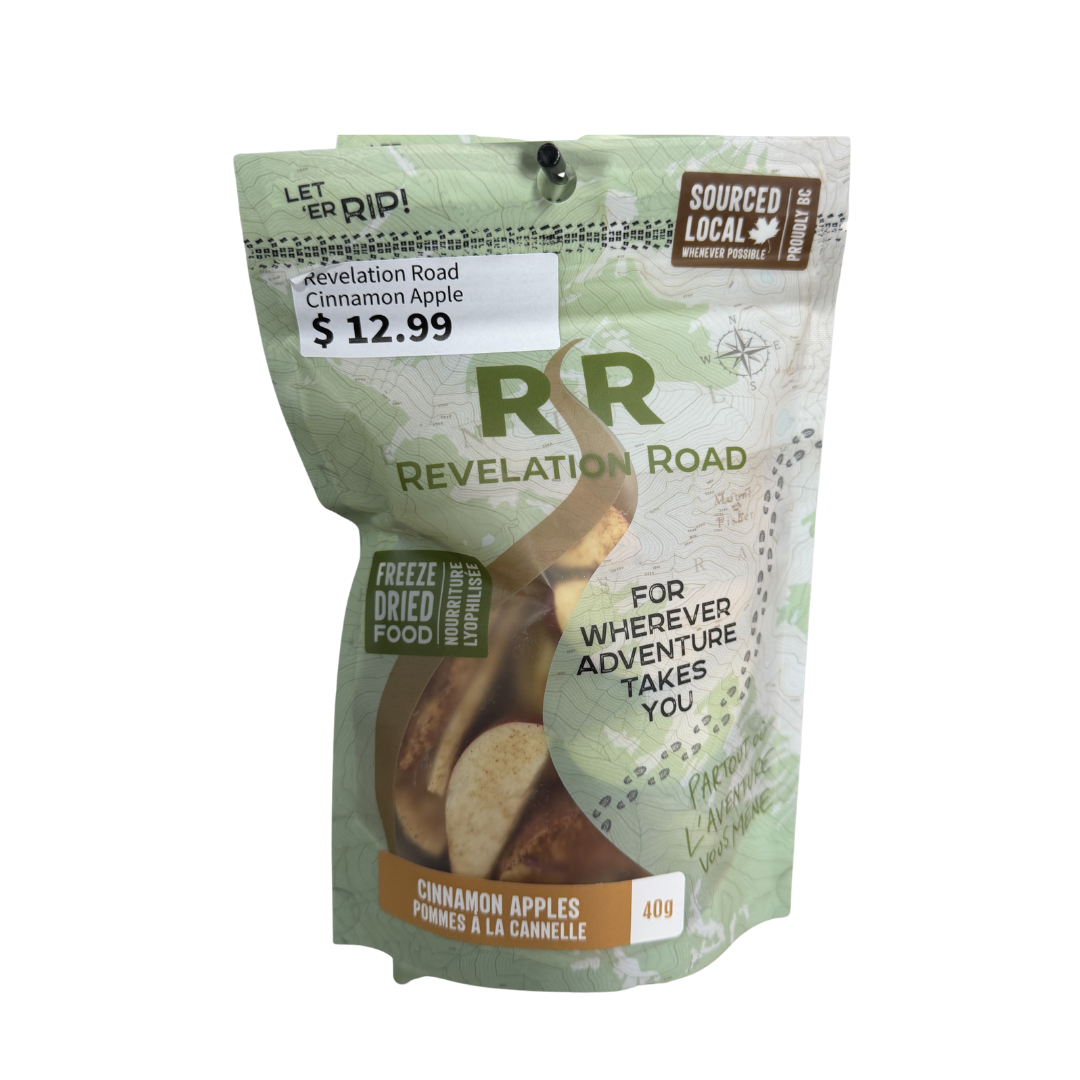Revelation Road cinnamon apple freeze dried fruit front package view