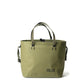 RUX 30L Waterproof Tote in green front product view on white background