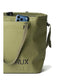 RUX 30L Waterproof Tote in green back angle product image on white background