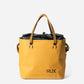 RUX 30L Waterproof Tote in bronze, rux 30l waterproof tote rux waterproof bronze front straps up product view on white background