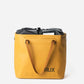 RUX 30L Waterproof Tote in bronze, rux 30l waterproof tote rux waterproof tote 30l bronze waterproof front 34 left nostrap product view on white background