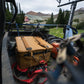 RUX 40L collapsible gear box in bronze color featuring outdoor utv camping storage lifestyle
