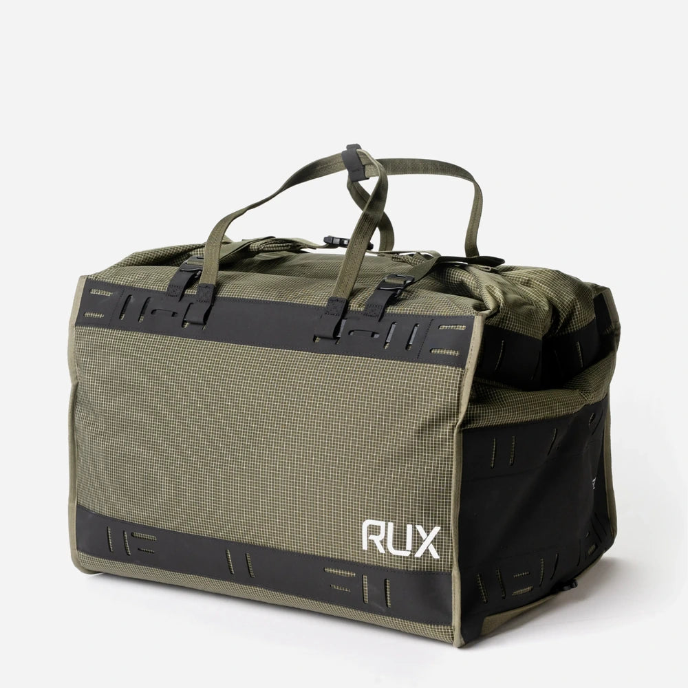 RUX 55L Duffle Box front angle right ecommerce product image