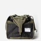 RUX 55L Duffle Box with latches folded down. 