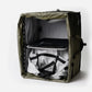 RUX 55L Duffle Box open interior showing optional use as shelving.  product image