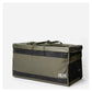Rux DuffleBox 75L side profile storage bag with structured modular design