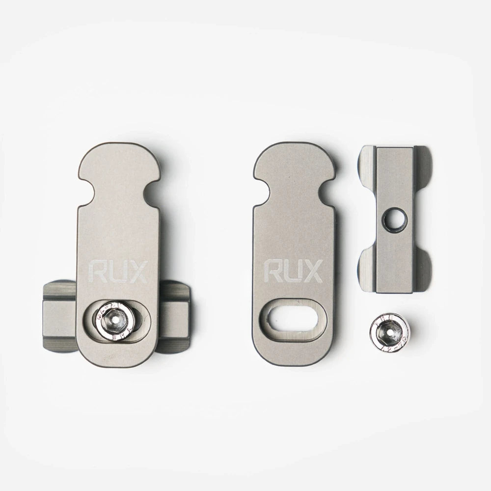 Rux Track Hooks components and hardware breakdown