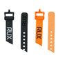 Rux Utility Straps in multiple colors black and orange product view