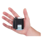 Sea to Summit Camp Pot Scrubber with integrated soap bottle held in hand showing compact size
