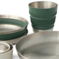 Close-up of the silicone rim and collapsible fold on the Sea to Summit Detour bowl and cup