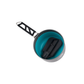 Folding spatula packed inside lightweight camping cook pot for backpacking