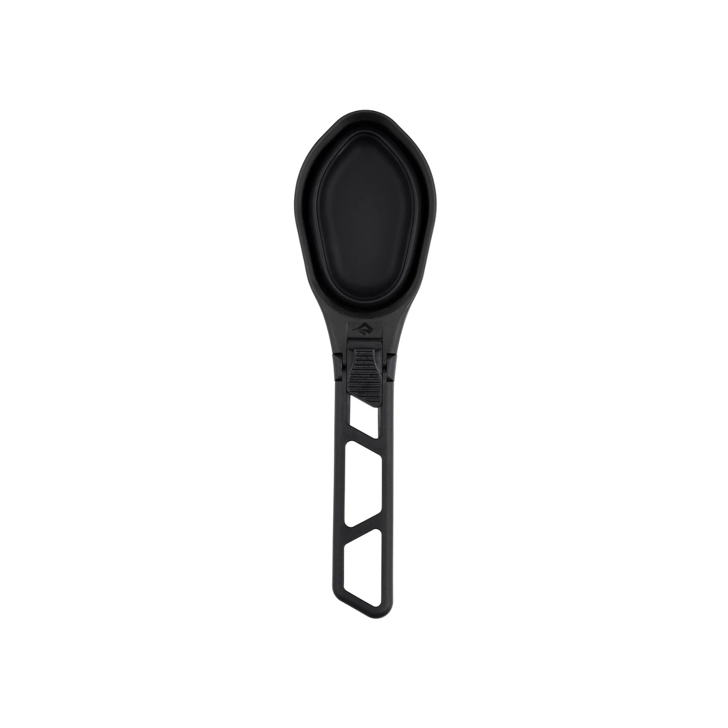 Sea to Summit folding spoon fully extended with locking handle for camping and backpacking