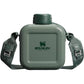Stanley Next X Nature Canteen in hammertone green with adjustable shoulder strap