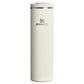 Stanley Transit FlipTop Mug 20 OZ in Cream Gloss, front view with Stanley logo and flip-top lid