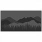 Kuma Mountain Wilderness Outdoor Mat-18' x 9' (Black/Grey)