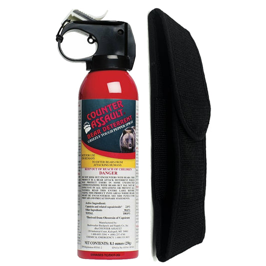 Counter Assault Bear Spray - 230g With Holster