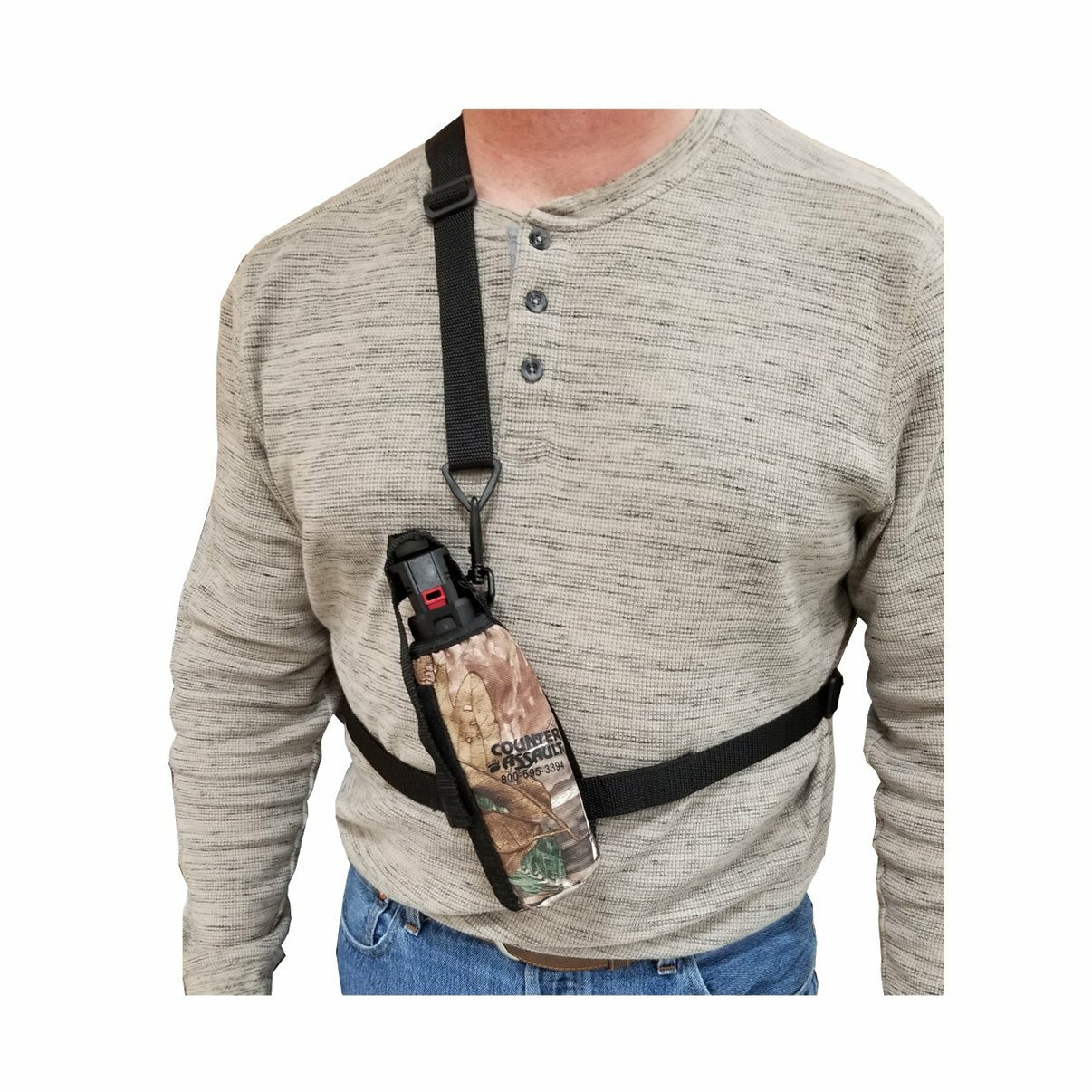 Counter Assault 3in1 Bear Spray Chest Holster Craze Outdoors