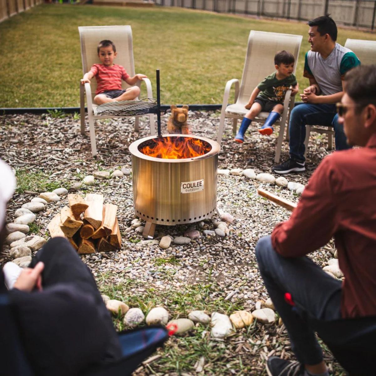 Coulee Colorado Smokeless FirePit Bundle