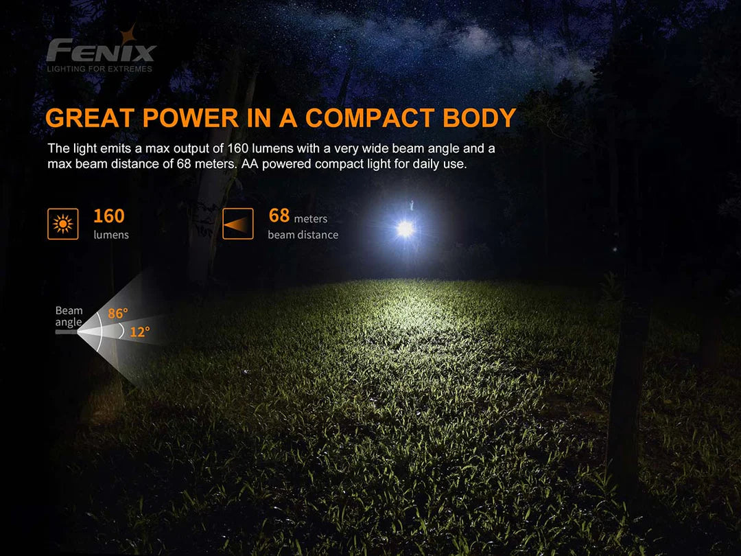 Fenix E12 V2.0 LED Flashlight