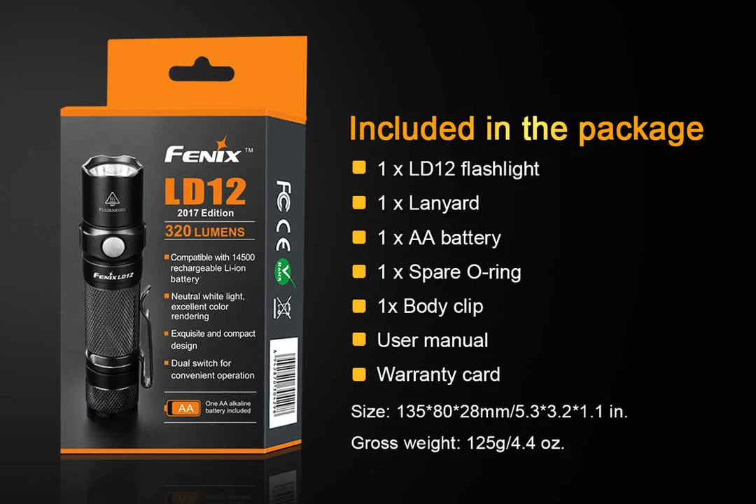 Fenix LD12 LED Flashlight