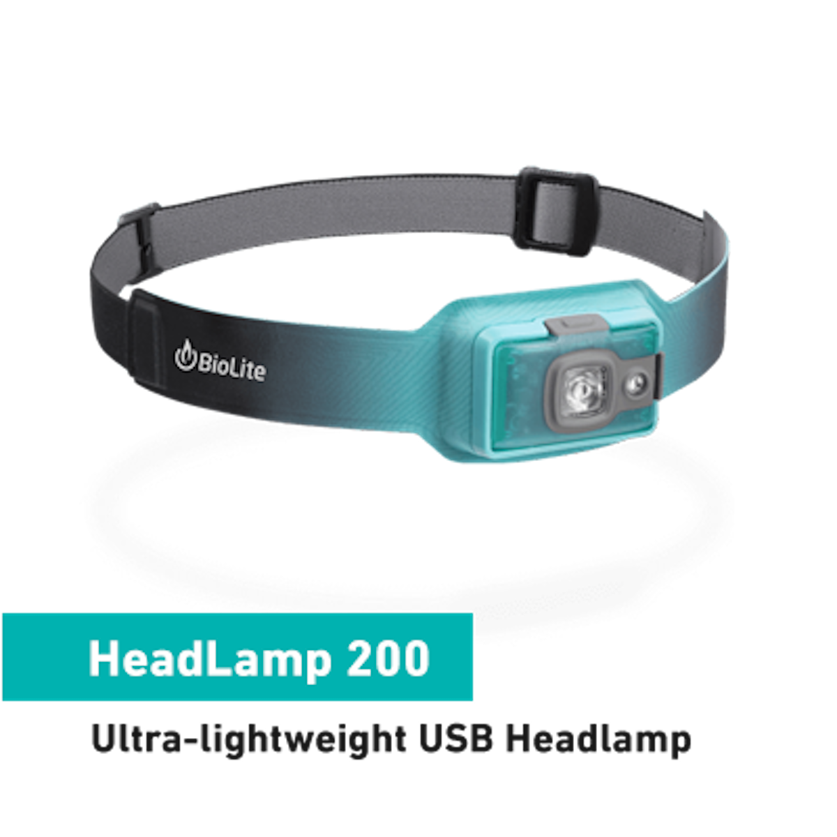 BioLite Headlamp 200 - Ocean Teal
