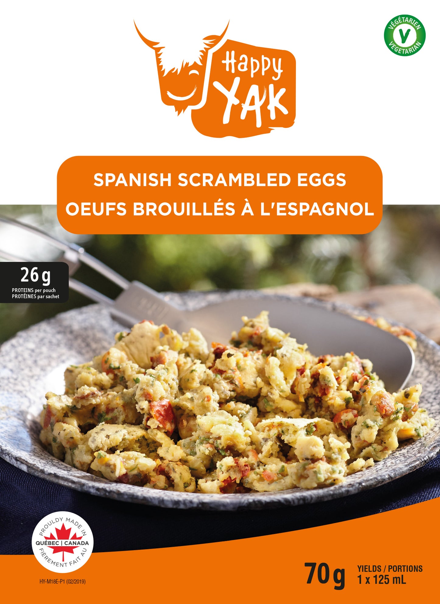 Happy Yak Spanish Scrambled Eggs (Vegetarian)*