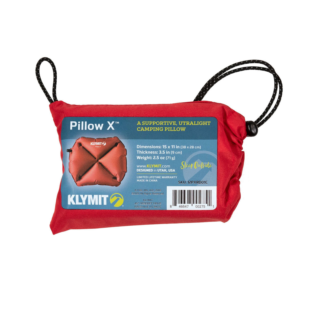 Klymit Pillow X - Red